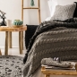 Preview: Strickanleitung Decke Zopfmuster