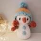 Preview: Amigurumi Schneemann Santa