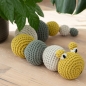 Preview: Amigurumi Caterpillar Lola Ribbon XL