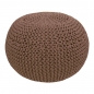 Preview: Hoooked DIY Häkel- und Strickset Pouf Faded Mauve