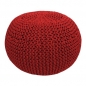 Preview: Hoooked DIY Häkel- und Strickset Pouf Marsala
