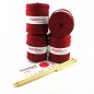 Preview: Hoooked DIY Häkel- und Strickset Pouf Marsala