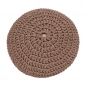 Preview: Hoooked DIY Häkel- und Strickset Pouf Faded Mauve
