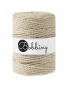 Preview: Bobbiny Macramegarn Durchmesser 5 mm 100 Meter 3 fach gedreht Beige