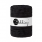 Preview: Bobbiny Macramegarn Durchmesser 5 mm 100 Meter 3 fach gedreht Schwarz