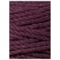 Preview: Bobbiny Macramegarn Durchmesser 5 mm 100 Meter 3 fach gedreht Blackberry