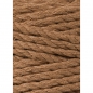 Preview: Bobbiny Macramegarn Durchmesser 5 mm 100 Meter 3 fach gedreht Caramel