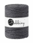 Preview: Bobbiny Macramegarn Durchmesser 5 mm 100 Meter 3 fach gedreht Charcoal
