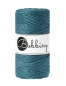 Preview: Bobbiny Macramegarn Durchmesser 3 mm 100 Meter Peacock Blue