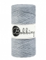 Preview: Bobbiny Macramegarn Durchmesser 3 mm 100 Meter Silver
