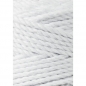 Preview: Bobbiny Macramegarn Durchmesser 3 mm 100 Meter 3fach gedreht Weiss