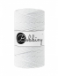 Preview: Bobbiny Macramegarn Durchmesser 3 mm 100 Meter 3fach gedreht Weiss