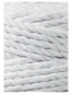 Preview: Bobbiny Macramegarn Durchmesser 5 mm 100 Meter 3 fach gedreht Weiss