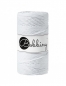 Preview: Bobbiny Macramegarn Durchmesser 3 mm 100 Meter Weiss