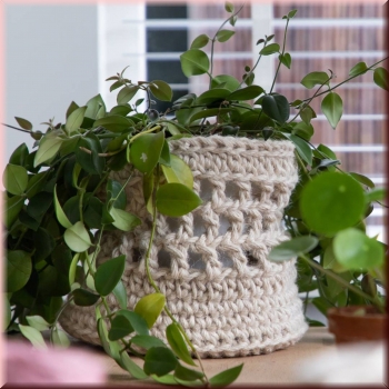 Preview: Häkelanleitung Korb Melilla