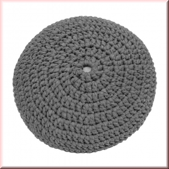 Häkelanleitung Pouf