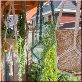 Preview: Makrameanleitung Blumenampel Faro