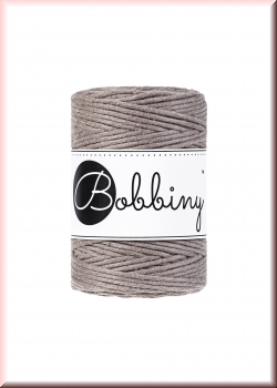 Bobbiny Macramegarn Durchmesser 1,5 mm 100 Meter Coffee