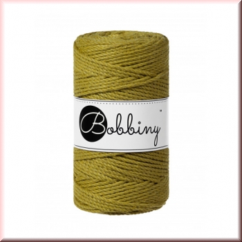 Bobbiny Macramegarn Durchmesser 3 mm 100 Meter 3fach gedreht Kiwi