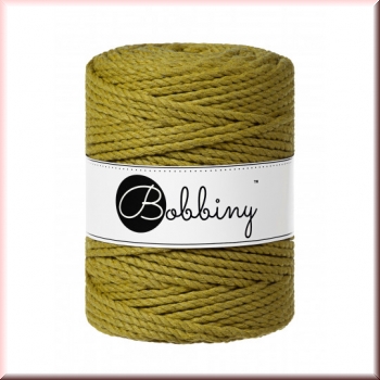 Bobbiny Macramegarn Durchmesser 5 mm 100 Meter 3 fach gedreht Kiwi