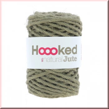 Hoooked Natural Jute 45 Meter Olive Taupe