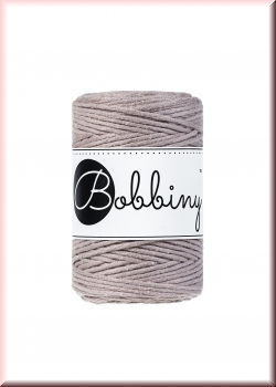 Bobbiny Macramegarn Durchmesser 1,5 mm 100 Meter Pearl