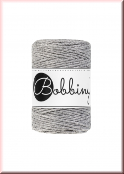 Bobbiny Macramegarn Durchmesser 1,5 mm 100 Meter Silver