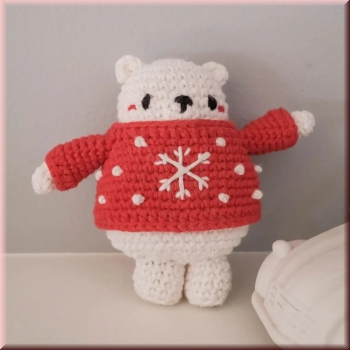 Amigurumi Eisbär Yule