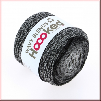 Preview: Hoooked Wavy Blends Anthracit Stone