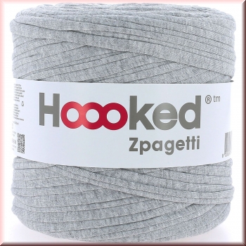 Hoooked Hellgrau XL Sparset Pouf oder Teppich 4 x 120 Meter
