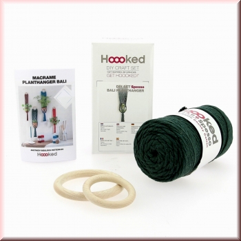 Preview: Hoooked DIY Set Blumenampel Bali Pine