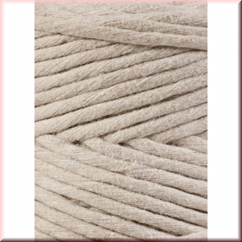 Preview: Bobbiny Macramegarn Durchmesser 3 mm 100 Meter Beige