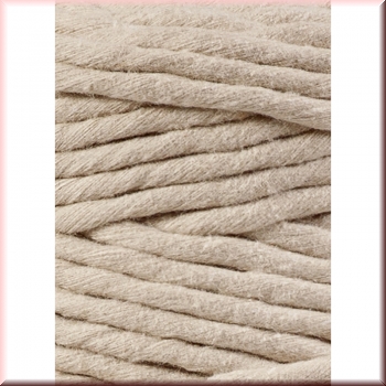 Preview: Bobbiny Macramegarn Durchmesser 5 mm 100 Meter Beige