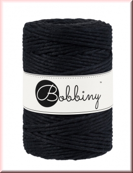 Bobbiny Macramegarn Durchmesser 5 mm 100 Meter Schwarz