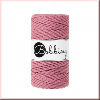 Bobbiny Macramegarn Durchmesser 3 mm 100 Meter 3fach gedreht Blossom