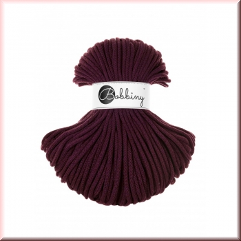 Bobbiny Cords 5mm 100 Meter Burgundy