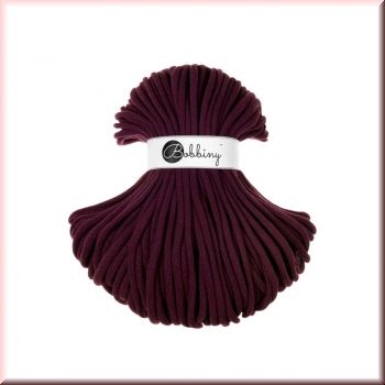 Bobbiny Cords 9mm 100 Meter Burgundy