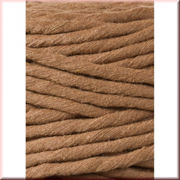 Preview: Bobbiny Macramegarn Durchmesser 5 mm 100 Meter Caramel