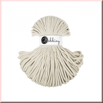 Bobbiny Cords 5mm 100 Meter Cashmere Beige
