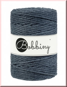Bobbiny Macramegarn Durchmesser 5 mm 100 Meter Charcoal