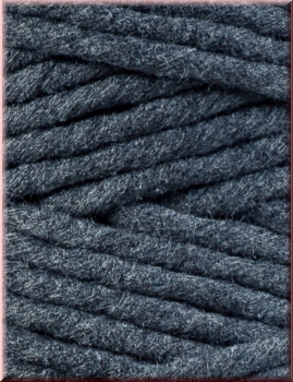 Preview: Bobbiny Macramegarn Durchmesser 5 mm 100 Meter Charcoal