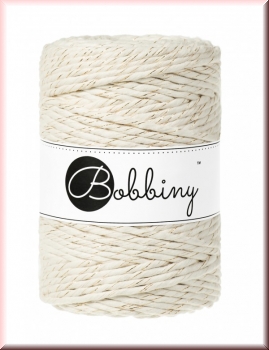 Bobbiny Macramegarn Durchmesser 5 mm 100 Meter Golden Natural