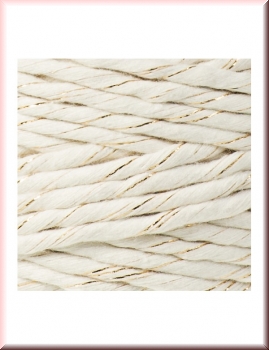 Preview: Bobbiny Macramegarn Durchmesser 5 mm 100 Meter Golden Natural