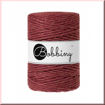 Bobbiny Macramegarn Durchmesser 5 mm 100 Meter Golden Wild Rose
