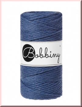 Bobbiny Macramegarn Durchmesser 3 mm 100 Meter Jeans