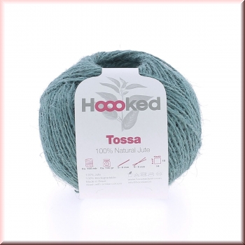 Hoooked Natural Jute Tossa 2 mm Lush Petrol