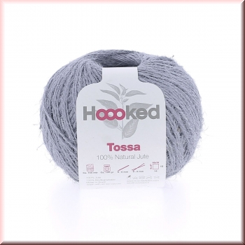 Hoooked Natural Jute Tossa 2 mm Grey Mist