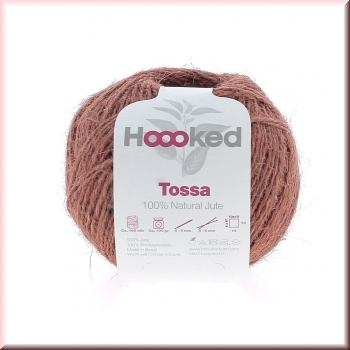Hoooked Natural Jute Tossa 2 mm Antique Brick