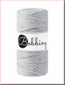 Bobbiny Macramegarn Durchmesser 3 mm 100 Meter Hellgrau