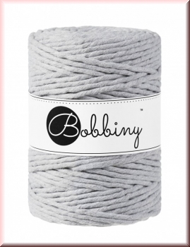 Bobbiny Macramegarn Durchmesser 5 mm 100 Meter Hellgrau